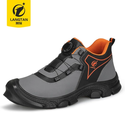 Labor protection shoes for men in winter, light work, anti-smash, anti-puncture, insulated safety shoes, old protection with steel plate, high-top model LT