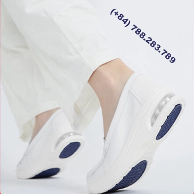 Pull-back nurse shoes for women with soft soles, breathable and non-tiring, winter plus velvet cotton shoes for work, white shoes, special medical shoes