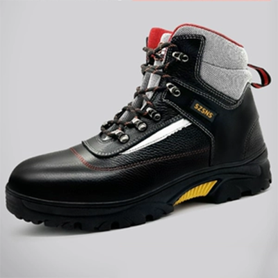Advanced labor protection shoes for men, anti-smash, anti-puncture, wear-resistant construction site safety shoes, electrician anti-slip, waterproof insulating shoes